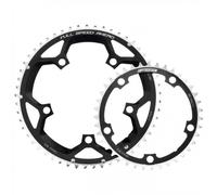 Corona Bici Strada 46T 110mm 11V Alluminio Nero Shimano SRAM