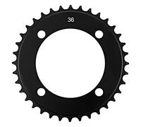 Corona Catena MTB 36T 104mm Singlespeed/DH in Alluminio Nero Blast 4mm