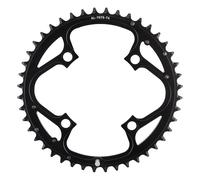 Corona Catena MTB 44T in Alluminio Nero, BCD 104 mm, Compatibile 9 Velocità