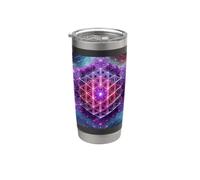 Corona Chakra Anima Saggezza Divina Bicchiere termico in acciaio inox doppia parete
