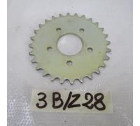 Corona ciclomotore passo 415 Sprocket 28 DENTI FORO CENTRALE D.mm 38 (3B/Z28)