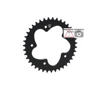 Corona componibile Z40 P520 5 fori nero Ducati Hypermotard 796 2010-12 CNC