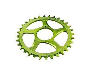 Corona con cinturino stretto per montaggio diretto di raceface cinch green