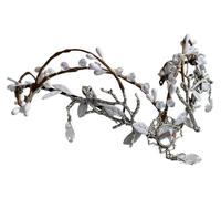 Corona Corona con orecchie da elfo, pietre sintetiche multicolori(ELF023C)