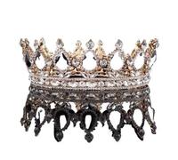 Corona, corona re, diadema, corone per donne, corona principessa, gioielli per capelli, corone, diademi per donne, roba, cristalli blu, da sposa, grandi corone, diademi, feste di ballo, matrimoni,
