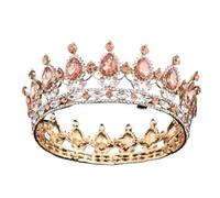 Corona, corona re, diadema, corone per donne, corona principessa, gioielli per capelli, corone, diademi per donne, roba, cristalli blu, da sposa, grandi corone, diademi, feste di ballo, matrimoni,