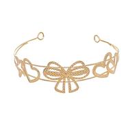 corona, corone, diademi, Tiara, Corona Principessa, Tiara Nuziale Principessa Color Oro Fascia Copricapo Corona Tiara Copricapo Testa della Dea Sposa Accessori for Capelli da Sposa (Colore : C)(1001go