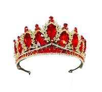 Corona da donna classica brillante per matrimoni, banchetti di compleanno, accessori per capelli come mostrato