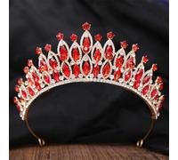 Corona da donna con strass, corona nuziale da donna, diademi con strass, accessori per gioielli per capelli