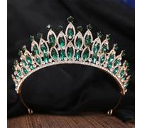 Corona da donna con strass, corona nuziale da donna, diademi con strass, accessori per gioielli per capelli