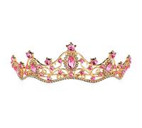 Corona da Donna, Tiara, Corona con Strass, Matrimonio, Corona Da Sposa | Diadema per Matrimoni, Balli Di Fine Anno, Feste Principesse, Feste Di Compleanno