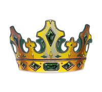 Corona Da Re Regolabile Per Bambini - Kingmaker, Dai 3 Anni | Schiuma EVA Con Chiusura In Velcro | Accessorio Per Costume Da Re, Teatro, Travestimenti E Gioco Di Ruolo