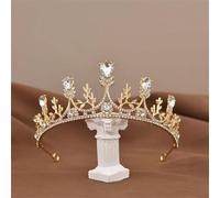 Corona Da Sposa Con Strass, Fascia Per Capelli, Diademi Di Cristallo Per Cena Di Compleanno, Copricapo Da Sposa, Accessori Per Capelli