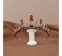 Corona Da Sposa Con Strass, Fascia Per Capelli, Diademi Di Cristallo Per Cena Di Compleanno, Copricapo Da Sposa, Accessori Per Capelli