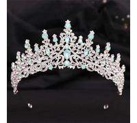 Corona Da Sposa Da Donna - Copricapo Da Principessa, Tiara Da Sposa In Cristallo, Diadema Con Strass, Eleganti Gioielli Per Capelli