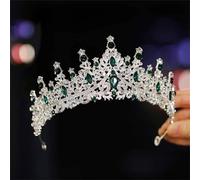 Corona Da Sposa Dorata Da Donna - Tiara Da Principessa Con Strass Per Matrimonio, Ballo Di Fine Anno E Festa Di Compleanno, Copricapo Da Donna