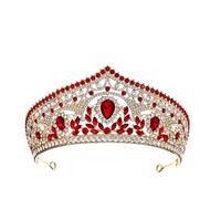 Corona da sposa per le donne goccia tiara regalo di compleanno accessorio per capelli con lega accessori da sposa, Metallo