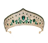 Corona da sposa per le donne goccia tiara regalo di compleanno accessorio per capelli con lega accessori da sposa, Metallo