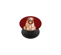 Corona d'Avvento natalizia per cani Golden Retriever PopSockets PopGrip Adesivo