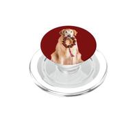Corona d'Avvento natalizia per cani Golden Retriever PopSockets PopGrip per MagSafe