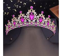 Corona Di Cristalli Da Donna Per Bambine, Piccole Tiare, Copricapo, Abito Da Ballo, Gioielli Per Capelli, Accessori Da Sposa