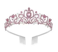 Corona Di Cristalli Da Donna Per Bambine, Piccole Tiare, Copricapo, Abito Da Ballo, Gioielli Per Capelli, Accessori Da Sposa