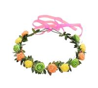 Corona di fiori da sposa per matrimonio ghirlande floreali corona di capelli cerchietti da donna
