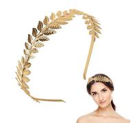 Corona di foglie romane, Corona Dea Tiara, Corona di Foglie d'Oro, Dea Tiara foglia oro fascia corona di foglie, fascia per capelli con foglie dorate, Corona Alloro Tiara Dorata, per ragazze