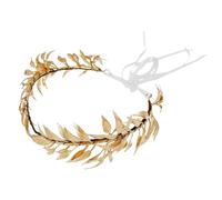 Corona di foglie romane, Corona Dea Tiara foglia D'oro Fascia Costume Copricapo Copricapo da Sposa per le Donne per Donne in Feste di Matrimonio Halloween Cosplay