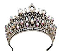 Corona di nozze Tiaras della sposa per il partito concorso nuziale corona gioielli gioielli accessori di nozze, Strass