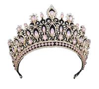 Corona di nozze Tiaras della sposa per il partito concorso nuziale corona gioielli gioielli accessori di nozze, Strass
