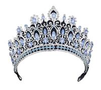 Corona di nozze Tiaras della sposa per il partito concorso nuziale corona gioielli gioielli accessori di nozze, Strass