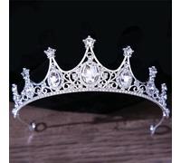 Corona Di Tiara Di Cristallo Da Donna, Fasce Per Capelli, Eleganti Gioielli Per Capelli Da Sposa