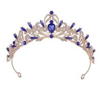 Corona Di Tiara Di Cristallo Vintage Da Donna - Fasce Per Sposa, Eleganti Gioielli Per Capelli Da Sposa
