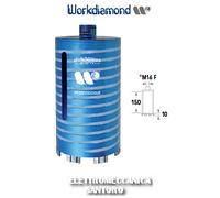 CORONA DIAMANTATA FORETTO DIAMANTATO SECCO FCS D 42 WORKDIAMOND PER CAROTATRICE