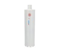 Corona diamantata per trapano a nucleo DEDRA HW4117, Ø 117 mm, lunghezza 400 mm, funzionamento raffreddato ad acqua, denti diamantati saldati al laser, adatta per materiali duri