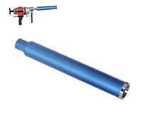 Corona diamantata UNC, diametro 68 mm, lunghezza 460 mm, 6 segmenti, per | Con corona diamantata Turbo da 10 mm, per trapano a tazza a brugola, per trapano a umido e a secco