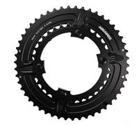 Corona doppia per bici da strada, 2 pezzi di ricambio per corona da strada per Shimano R7000, R8000 R6800 5800 (39/53T)
