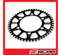 CORONA ERGAL ALLU ANTI FANGO GAS GAS MC85 MC 85 21-22 49 DENTI NERO SCAR