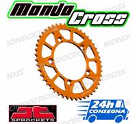 Corona ergal JT RACELITE 48 denti arancione Passo 420 KTM 65 SX 2018 (18)