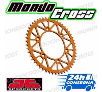 Corona ergal JT RACELITE 51 denti arancione Passo 520 KTM 250 EXC 2000 (00)