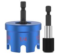 Corona filettata per trapano a percussione, accessorio per trapano con chiusura a dado per aste filettate da 1/4", 3/8", 1/2", strumento di rimozione rapida