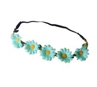 Corona floreale elastica fascia fiore copricapo copricapo accessori per capelli per festival matrimoni ed eventi