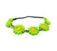 Corona floreale elastica fascia fiore copricapo copricapo accessori per capelli per festival matrimoni ed eventi