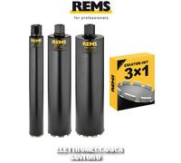 CORONA FORETTO DIAMANTATO A SECCO E UMIDO IN KIT DIAMETRO 62 + 102 + 127 REMS