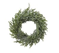 CORONA FURIPORTA VERDE CON GLITTER D. 32 DECORAZIONE NATALIZIA