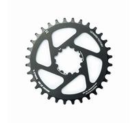 CORONA GECKO SRAM BB30 ROTONDA LEONARDI RACING NERO 34 DENTI OFFSET 0