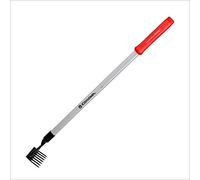 Corona GT 3234 - Rastrello a 7 denti, colore: Argento, Rosso, Nero