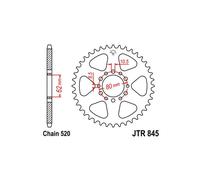 CORONA IN ACCIAIO P 520 Z 45 YAMAHA SR SE 250 1980 1984