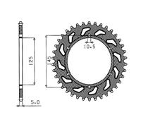 CORONA IN ACCIAIO P 520 Z 45 YAMAHA XT X 660 2004 2015